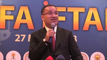 Bozdağ: "24 Haziran'da Bayramı Biz, Yası Avrupa Ülkeleri İsrail Tutacak"