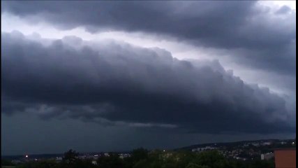 L'orage arrive à Dijon