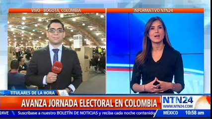 Colombia vive jornada electoral para elegir a su presidente