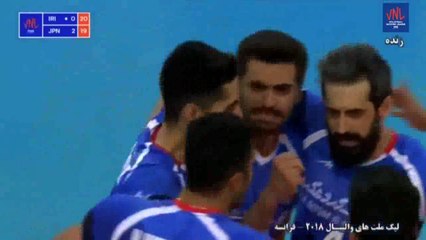 شکست ناباورانه تیم ملی والیبال ایران مقابل ژاپن