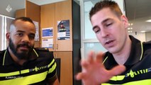 MISHANDELING POLITIEAGENT & aanhouding verdachte. Politievlogger Jan-Willem en Dwight