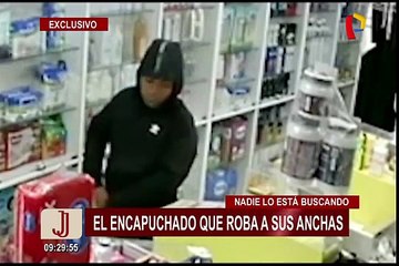 Policía aún no detiene a avezado asaltante de farmacias