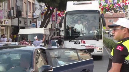 CHP'nin Cumhurbaşkanı Adayı İnce, Aliağa'da