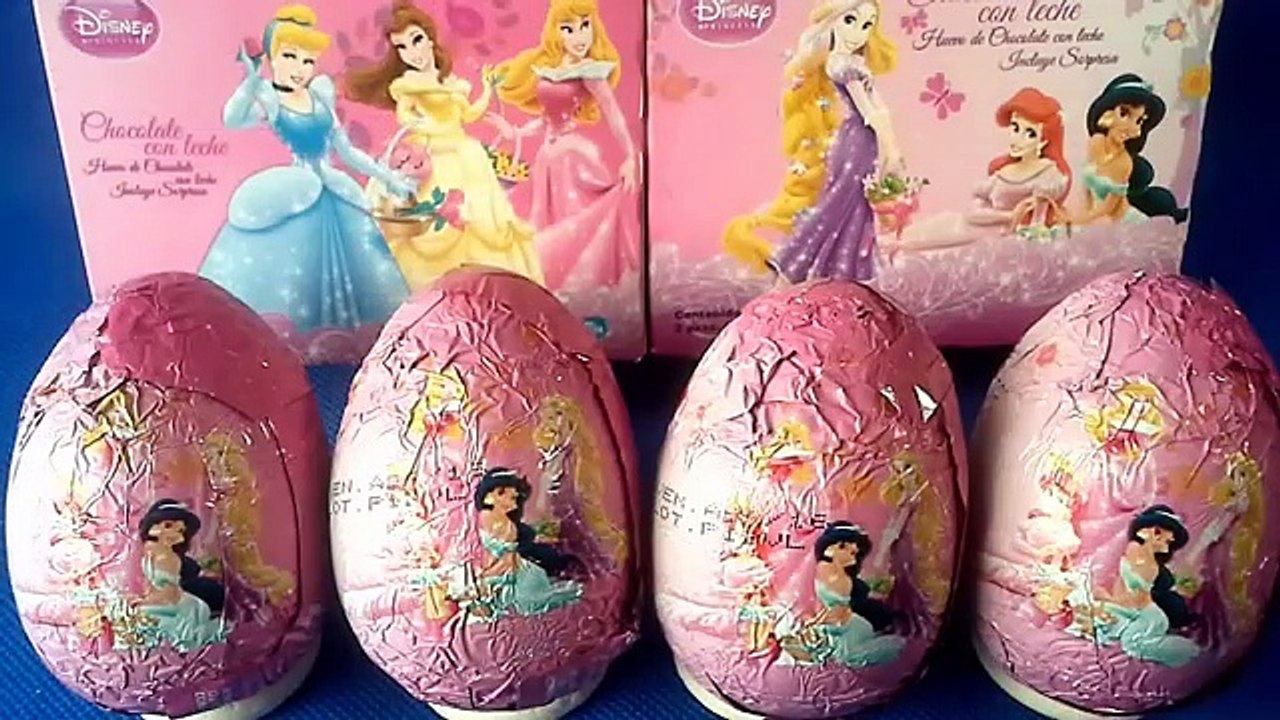 HUEVOS SORPRESA DISNEY PRINCESAS. SURPRISE EGGS
