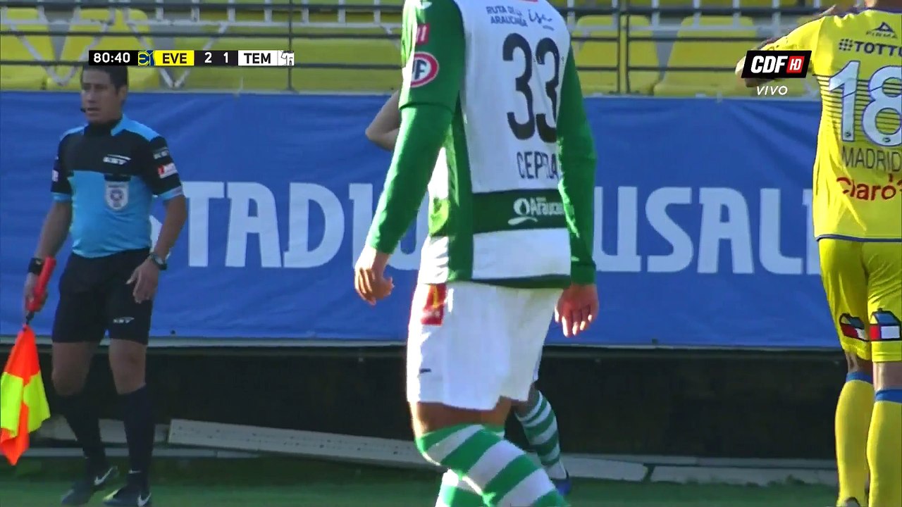 GOL Alfredo Ábalos -  Everton 2-2 Temuco | Campeonato Scotiabank 2018