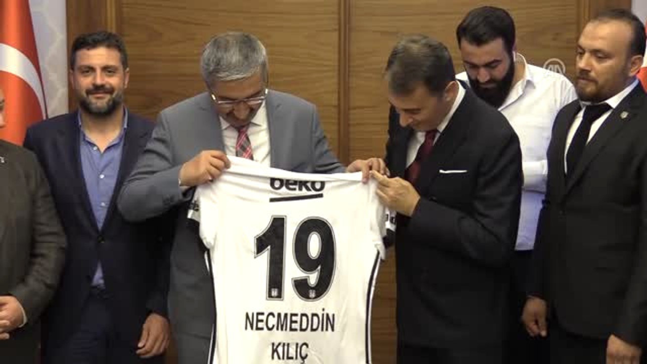 Beşiktaş Kulübü Başkanı Fikret Orman, Çorum'da
