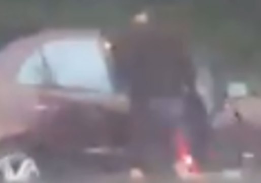 Passersby Rescues Driver Stranded in Northampton Floodwaters