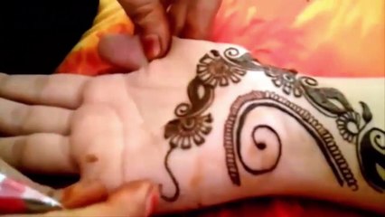 Cách in và vẽ hình xăm  tạm  thời - vẽ Henna Tattoo 8