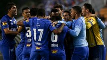 Veja os melhores momentos da vitória do Cruzeiro sobre o Santos