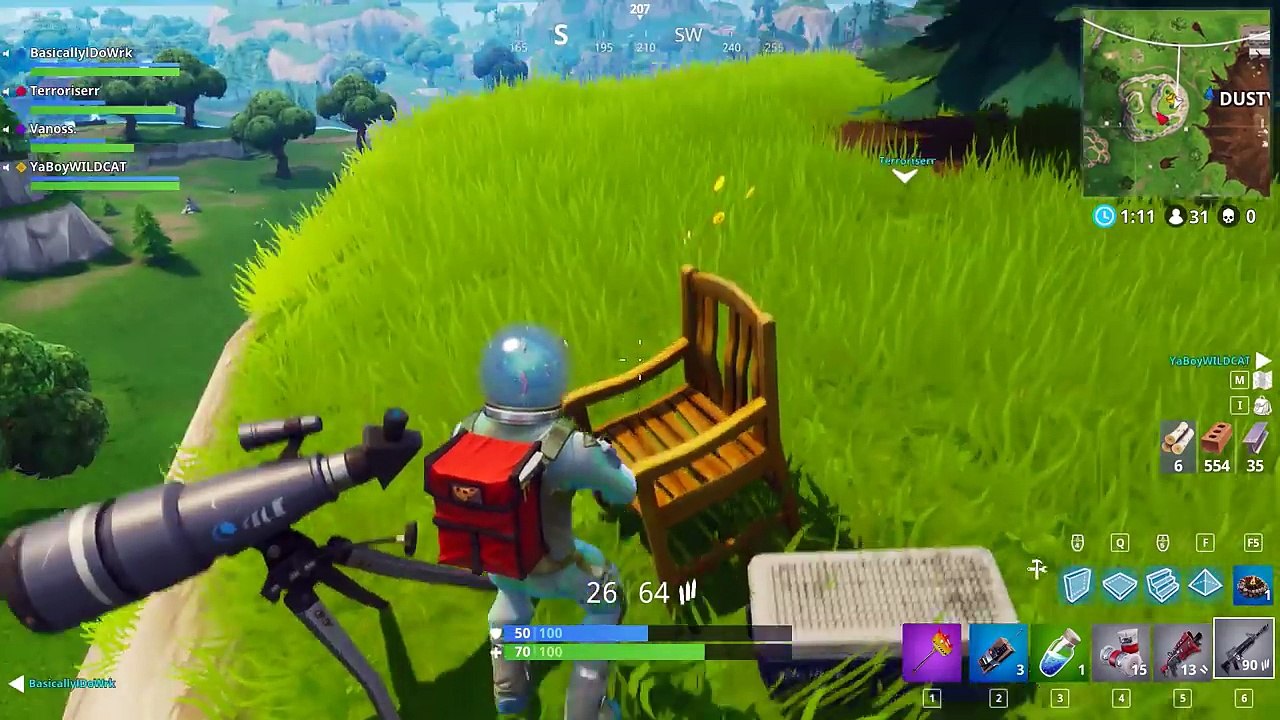 Fortnite Funny Moments - Dance Club and Hiding Attempts!