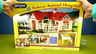Farm Animals Hospital Care Station Breyer Playset Build Review For Kids