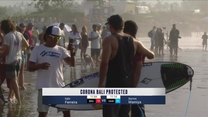 Les meilleurs moments de la série entre I. Ferreira et B. Mamiya (Corona Bali Protected) - Adrénaline - Surf