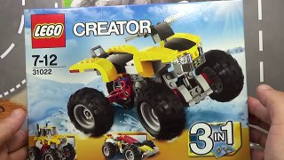 레고 크리에이터 버기카 31022 4륜 바이크 3in1 조립 리뷰 LEGO Creator Buggy Car