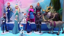 Disney Frozen Complete Story Set Mattel Figurine Playset Disney Store Comparison Anna Elsa