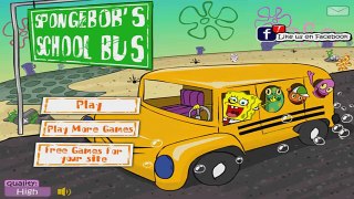 Spongebob Squarepants School Bus Car Games To Play For Free Online