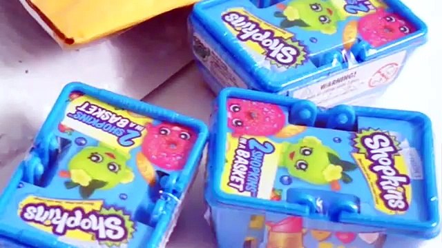 Shopkins Mail! & Shopkins Season 1 Surprise Blind Baskets - Cute Collectible Toys!