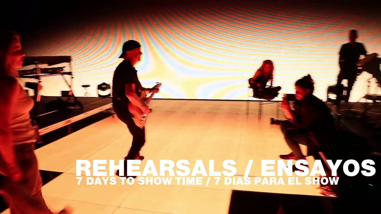 Shakira: El Dorado World Tour Rehearsals 7 days to go / Faltan 7 días