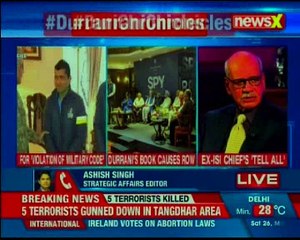 Télécharger la video: Ex-ISI cheif  Durrani summoned by Pakistan Military Over Book Co-Authored With Ex-RAW Chief