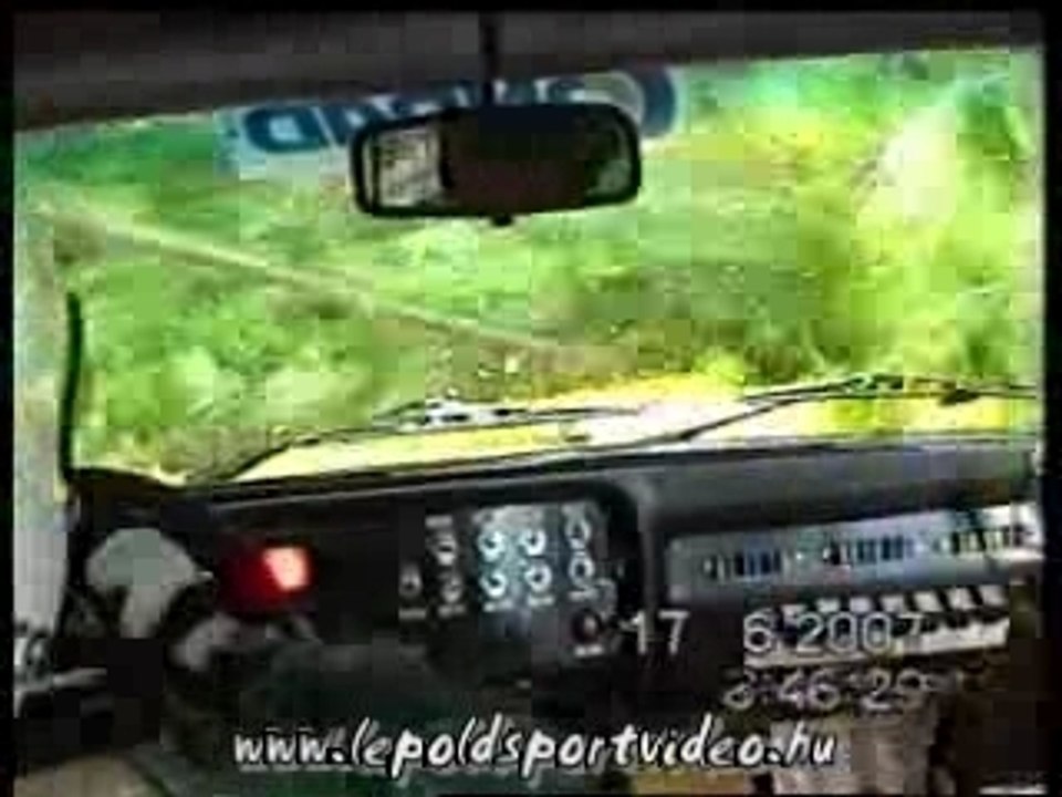 rallye caméra embarqué crash