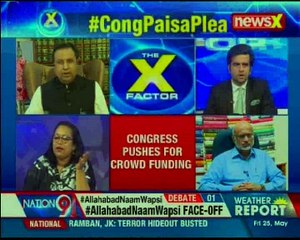 Congress' cash in 'hand' crunch; 'bankrupted by Gandhis' hits BJP — The X Factor