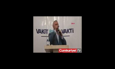 AKP'li Ataş: Erdoğan'ı başkan yapmadan bize çoluk çocuğumuz, ailemiz haramdır