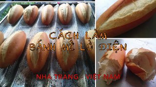 Cách làm bánh mì đặc ruột lò điện