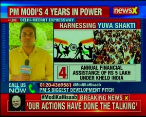 PM Modi addresses at the inauguration of Eastern Peripheral Expressway in Baghpat