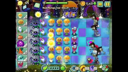 Plants vs. Zombies 2 - Neon Mixtape Tour! (Day 29,30,31) Blueberry Storm!
