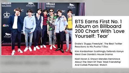 방탄소년단, 한국 가수 첫 빌보드 1위 / YTN
