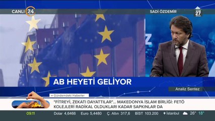 AB heyeti Türkiye'ye geliyor