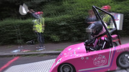 Course de caisse à savon à Saint-Étienne