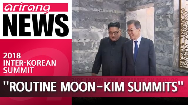 S. Korea's Moon says more simple inter-Korean summits like the 2nd Moon, Kim meeting could happen in the future