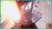 ملخص عملية الإطلاق و الهبوط الناجحة لصاروخ مؤسس أمازون 