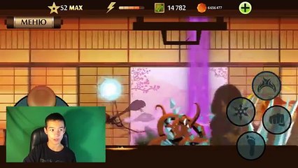 Shadow Fight 2 - Лучшая магия - СкелетоТитан - Бой против телохранитилей Титана на затмении!