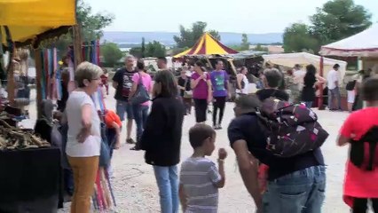 Ambiance très gauloise pour la colline Notre-Dame de Pitié.