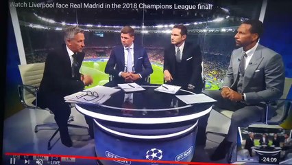 دليل تعمد راموس اصابه محمد صلاح في ليفربول