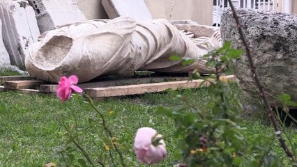 Antik tiyatro alanında bulunan kadın heykeli sergilenecek - KIRKLARELİ
