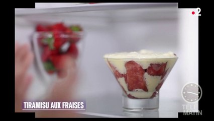 Gourmand - Tiramisu aux fraises