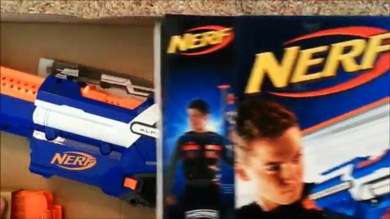 Nerf Elite Alpha Trooper CS-12 Unboxing and review