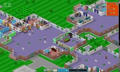 Theme Hospital Corsix TH 0.21 Level 10 complete, 18m gameplay in 8x speed (2.5 h real time).