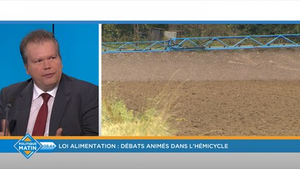 Interdiction du glyphosate : "On se tiendra à cet engagement. J'ai complètement confiance en Emmanuel Macron", assure Moreau (LREM)