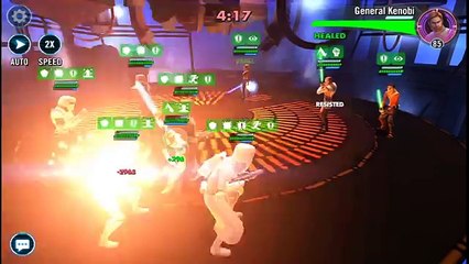 Star Wars Galaxy of Heroes: General Veers Zeta + Imperial Troopers REWORK Gameplay!