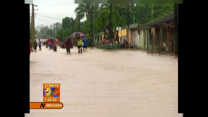 Más de 5.000 evacuados en Cuba por la tormenta Alberto