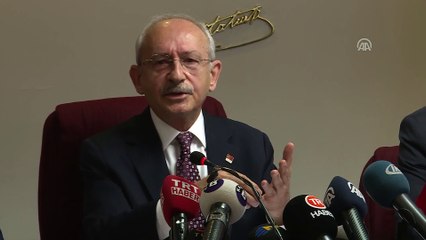 Kılıçdaroğlu: “Siyasetçinin halkına hesap vermesi lazım” - ANKARA