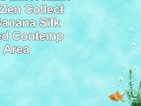 Momeni Rugs ZEN00ZEN2GRY80B0 Zen Collection Wool  Banana Silk Hand Tufted Contemporary