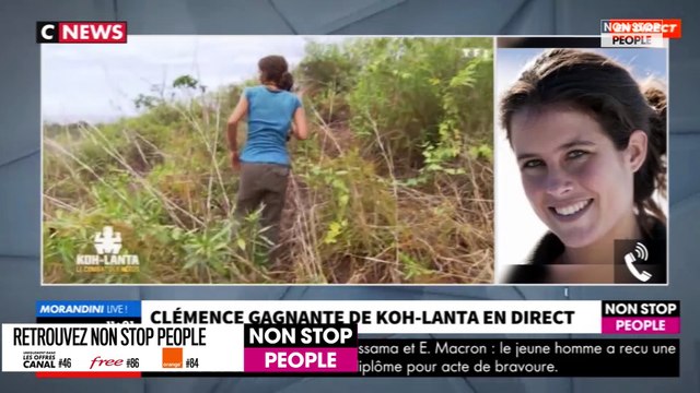 Morandini Live : De la triche dans Koh-Lanta ? Clémence Castel répond aux rumeurs (Vidéo)