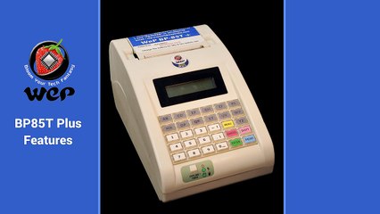WeP BP 85 T Plus is a 3 Inches Billing Machine with battery Thermal printer