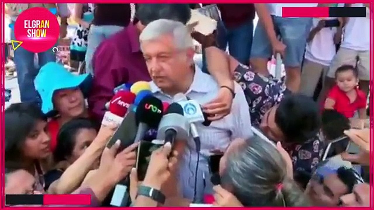 Recorrido por la casa de AMLO