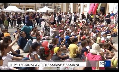 Pellegrinaggio bambini Unitalsi Marche a Loreto (TGR)
