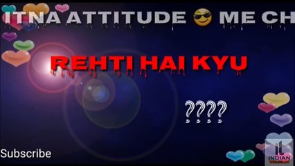 Are Tu Chori He Ya Bam - New Punjabi Whatsapp Status Song 2018 Edited By Indian Tubes